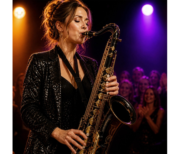 MusicMate Saksofon Tenorowy Bb MM-D125 ObsidianSax - 1588238 - zdjęcie 17